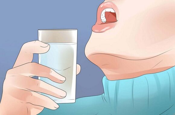 Rincer la bouche avec une solution saline réduit l'envie de fumer